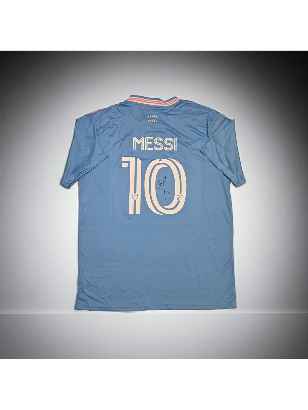 Lionel Messi Inter Miami CF Autographed Jersey w/COA (2XL)